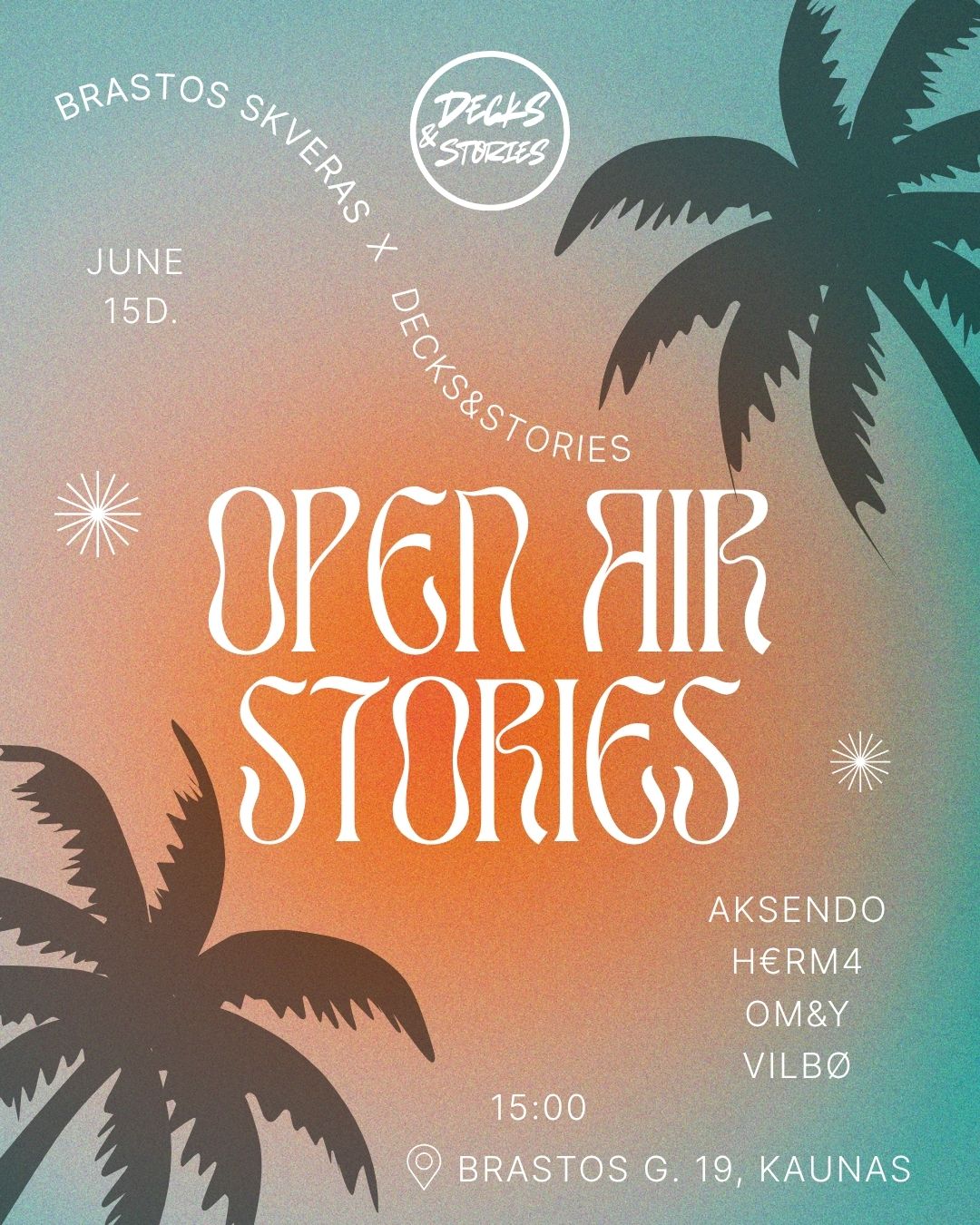 Brastos Skveras Collab Event Poster