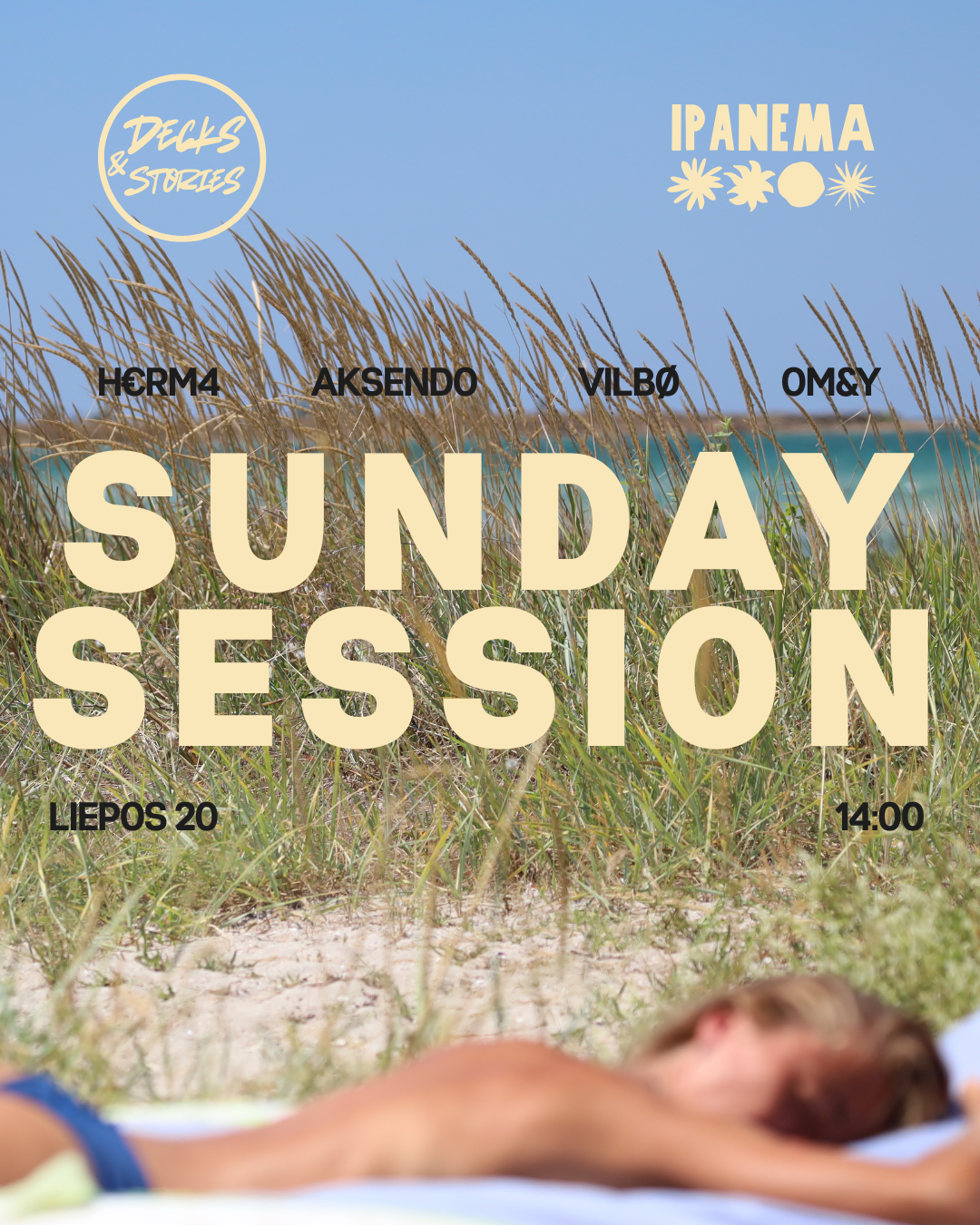 Brastos Skveras & Decks and Stories Collab Event Poster