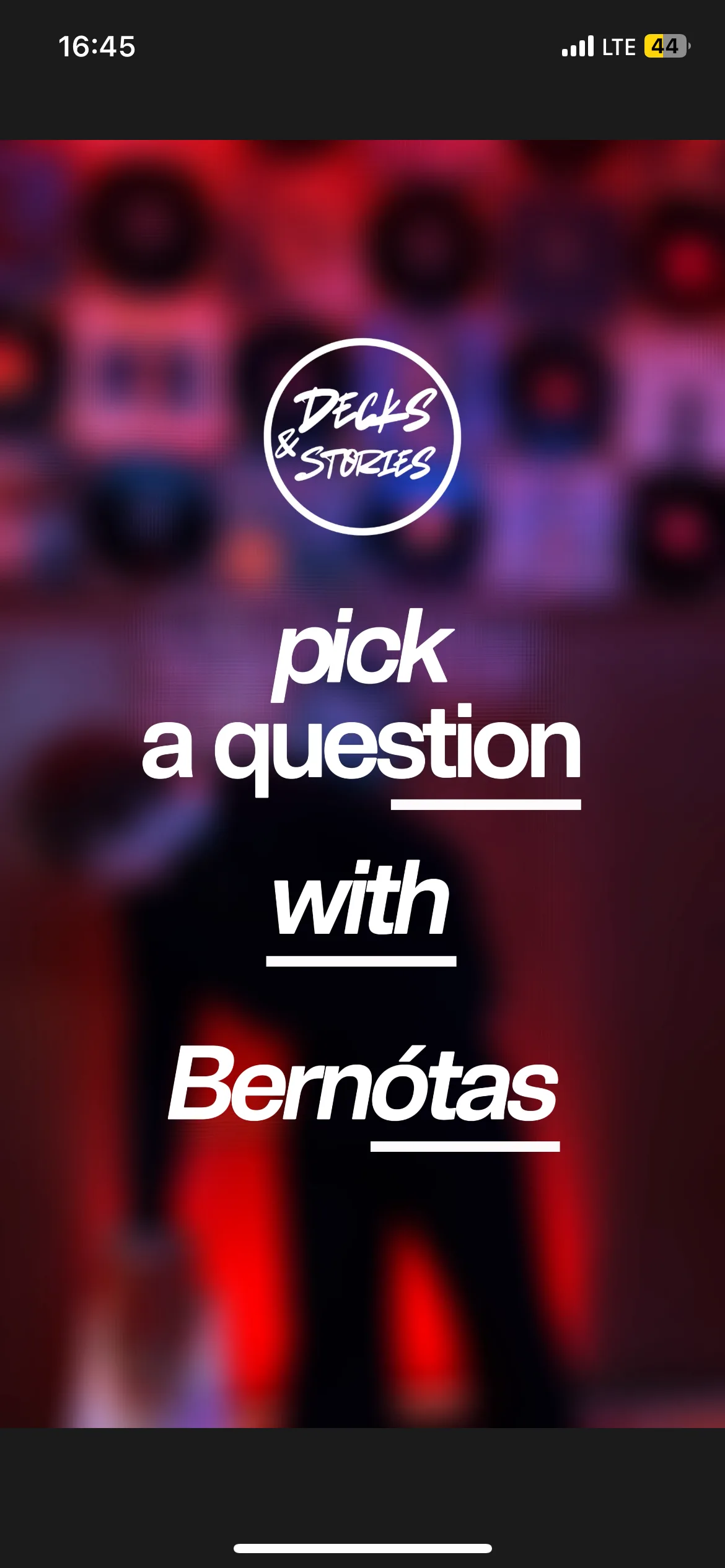 Pick a Question — Vlad Starque