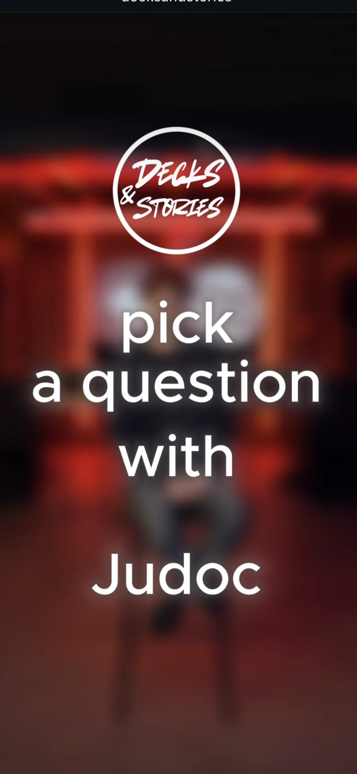 Pick a Question — major K