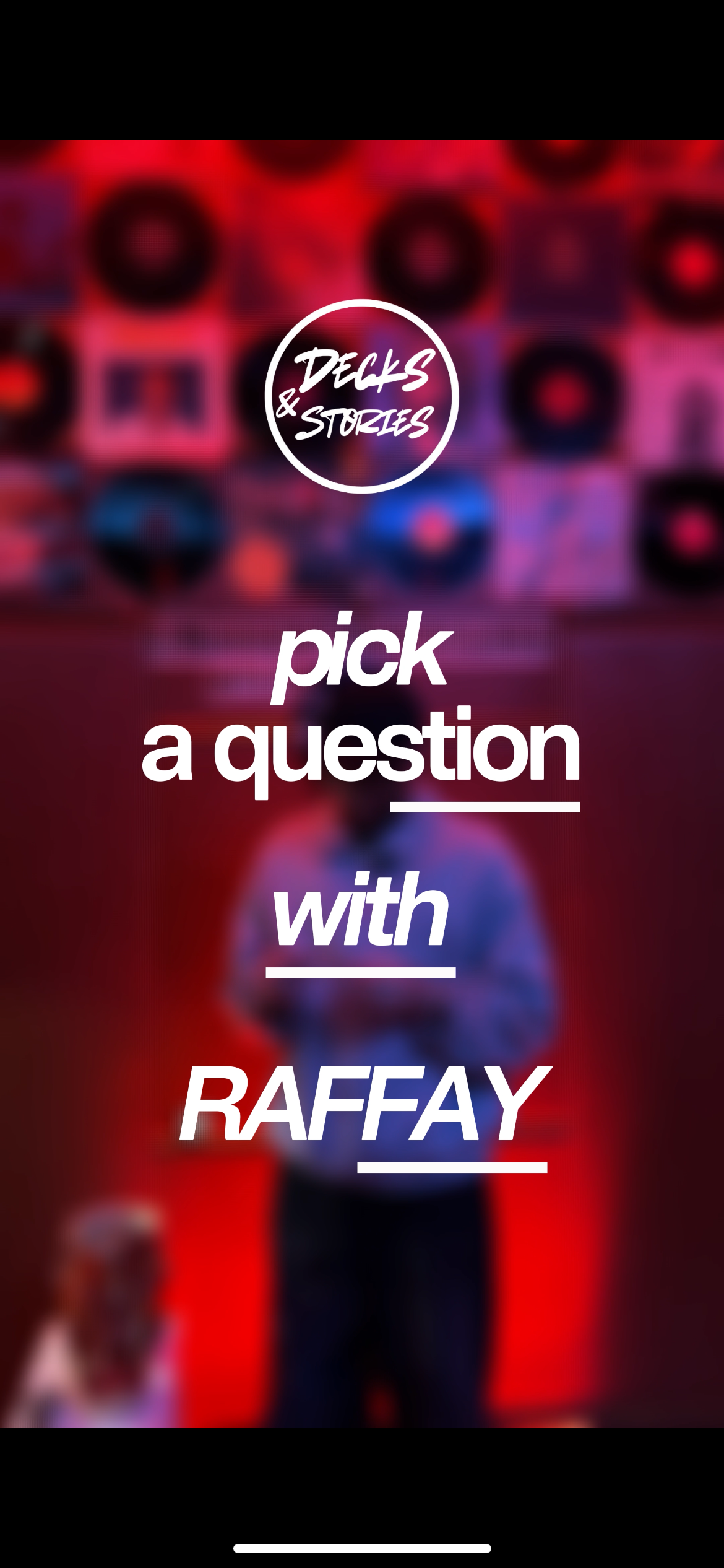 Pick a Question — RAFFAY