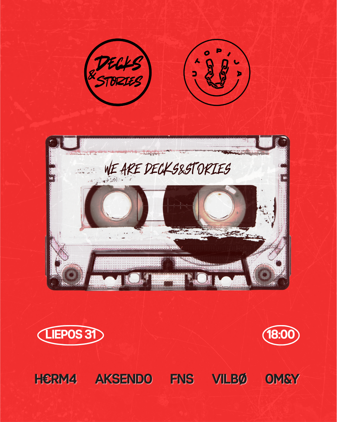 iPanema x Decks and Stories Collab Poster